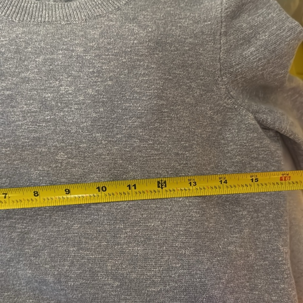 Madewell Laced-Back Pullover Sweater. XS - Picture 6 of 7